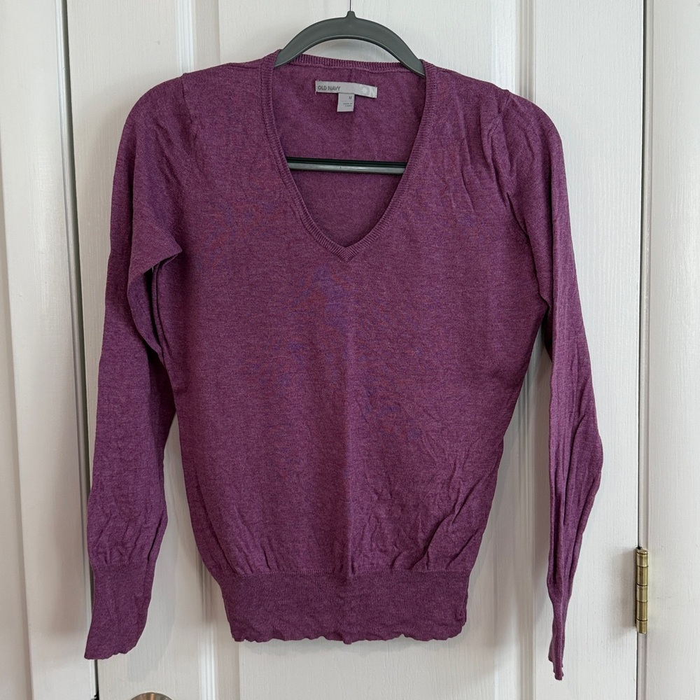 Old Navy purple sweater